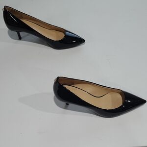 Michael Kors Black Patent Heels 10M
